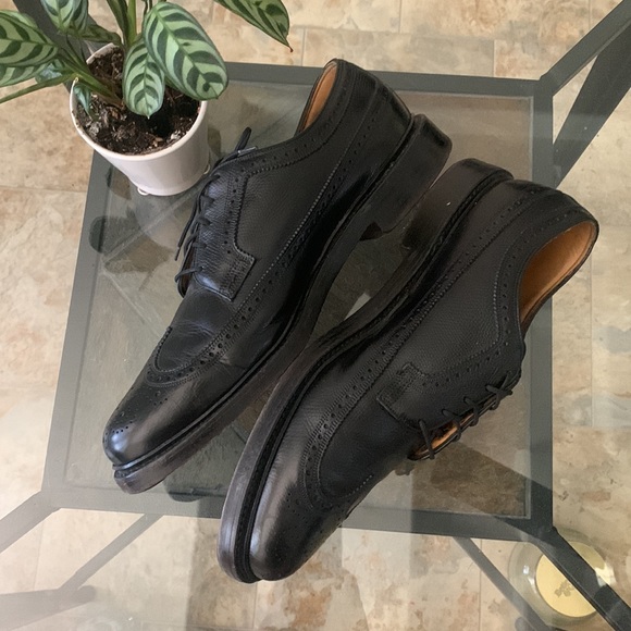 Florsheim Royal Imperial 96624 Kenmoor Long Wing Brogue Black - Picture 4 of 16